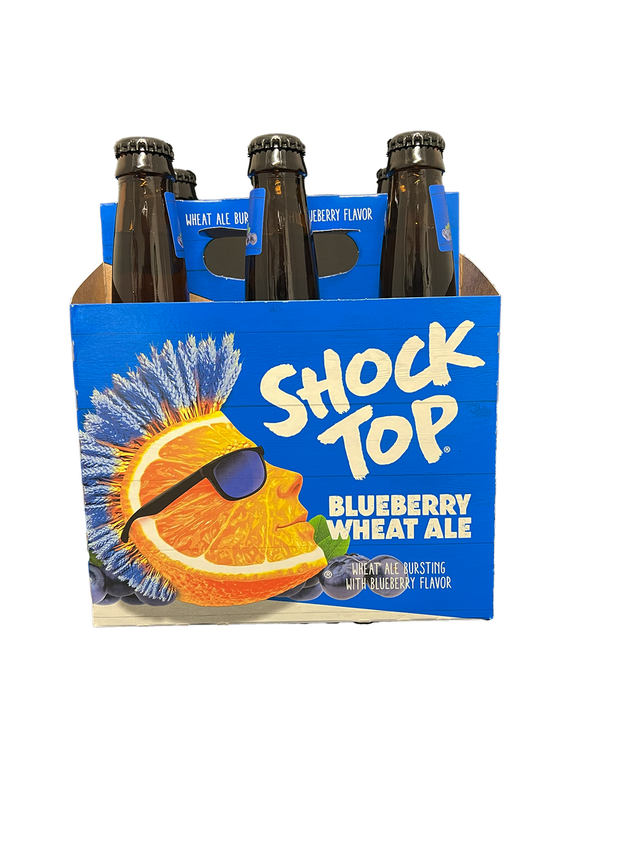 Shock Top Blueberry Wheat 6 Pack Bottles