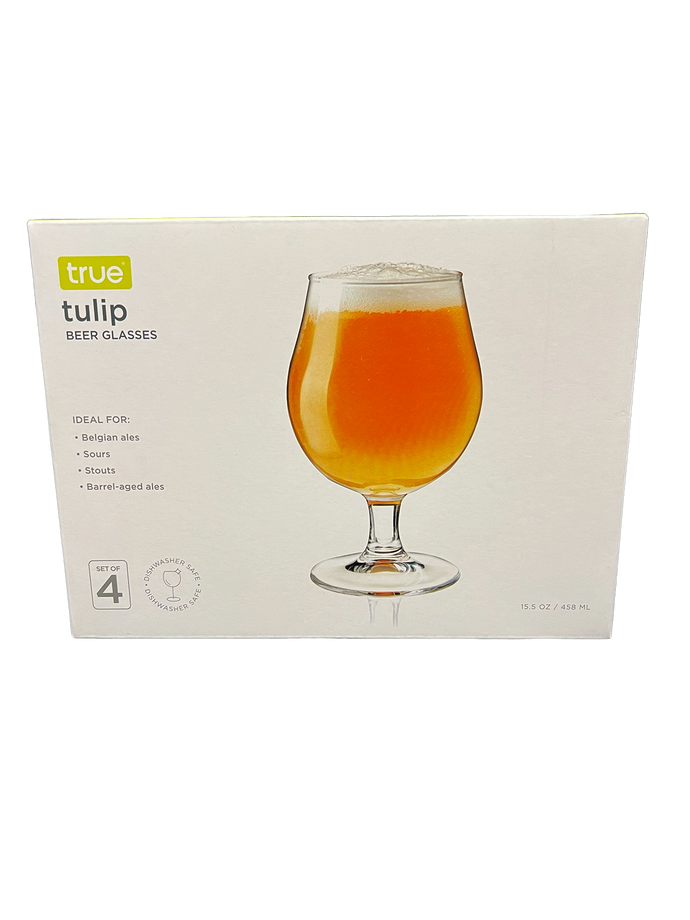 True Tulip Beer Glass 4 Pack