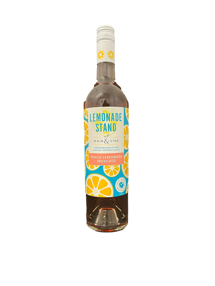 Main & Vine Lemonade Stand Peach Lemonade Moscato 750ML