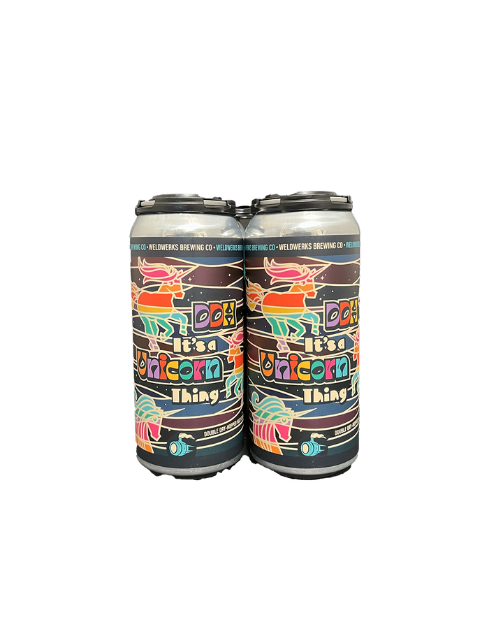 Weldwerks It's a Unicorn Thing DDH Hazy DIPA 4 Pack Cans
