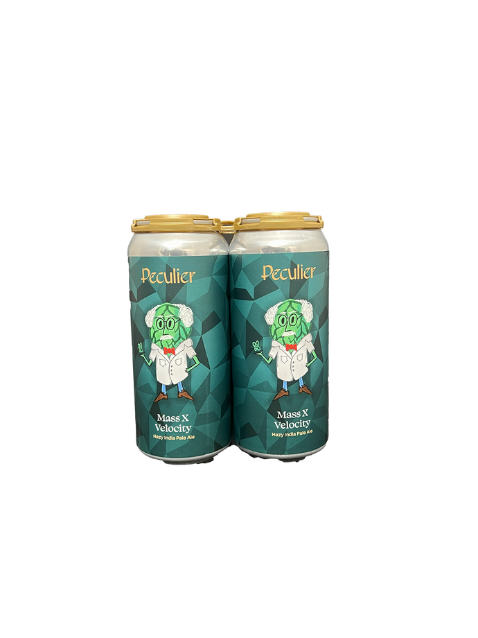 Peculier Mass X Velocity Hazy IPA 4 Pack Cans