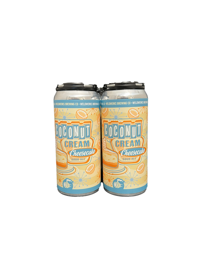 Weldwerks Coconut Cream Cheesecake Sour 4 Pack Cans