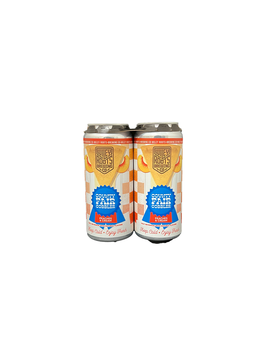 Wiley Roots County Fair Cobbler 4 Pack Cans 