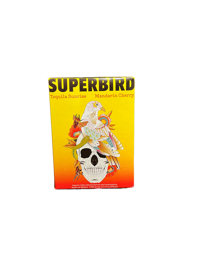 Superbird Tequila Sunrise 4 Pack Cans
