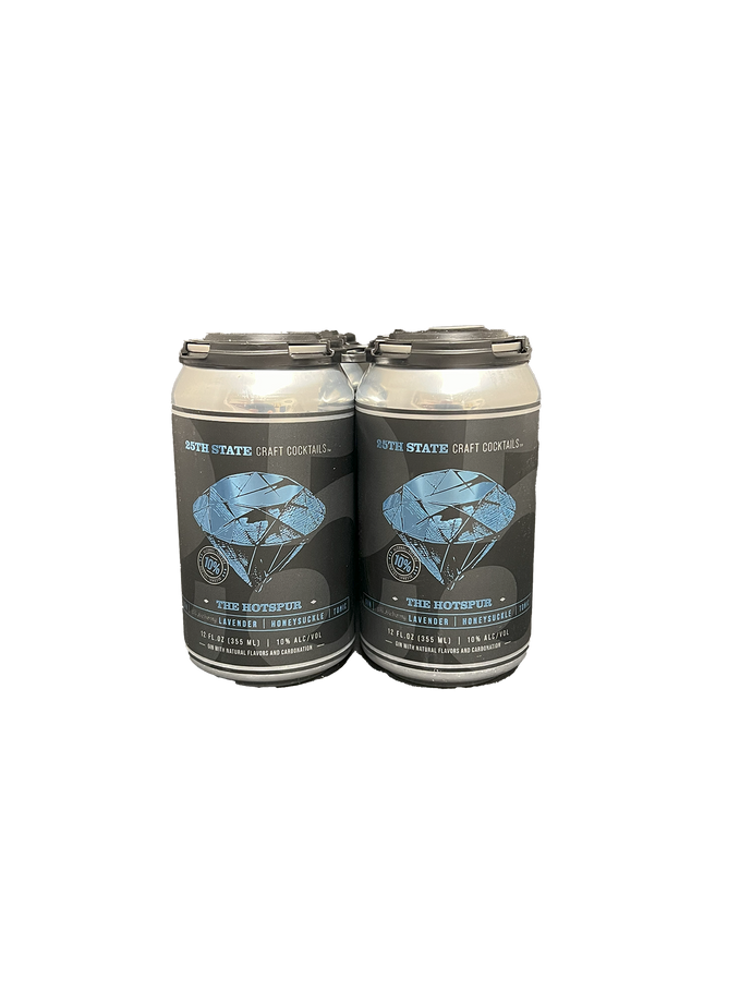 25th State The Hotspur Cocktail 4 Pack Cans