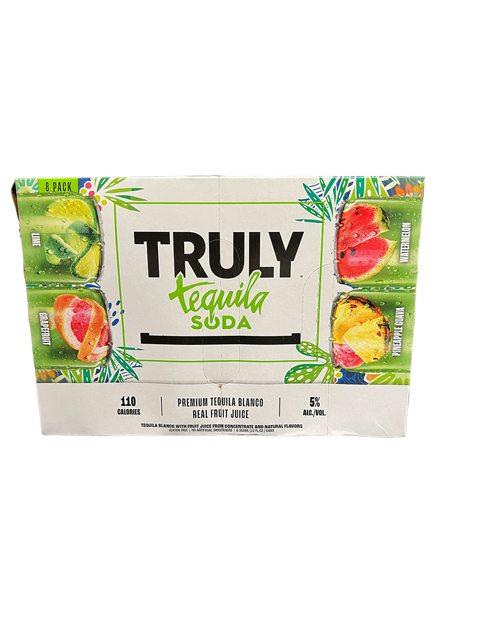 Truly Tequila Soda Variety 8 Pack Cans