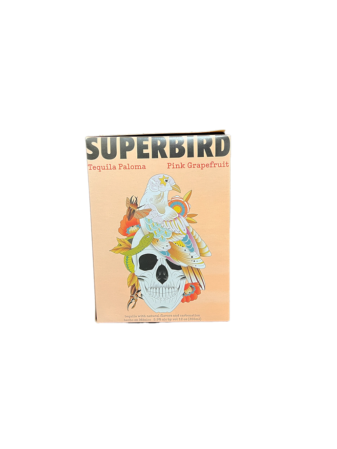 Superbird Tequila Paloma 4 Pack Cans