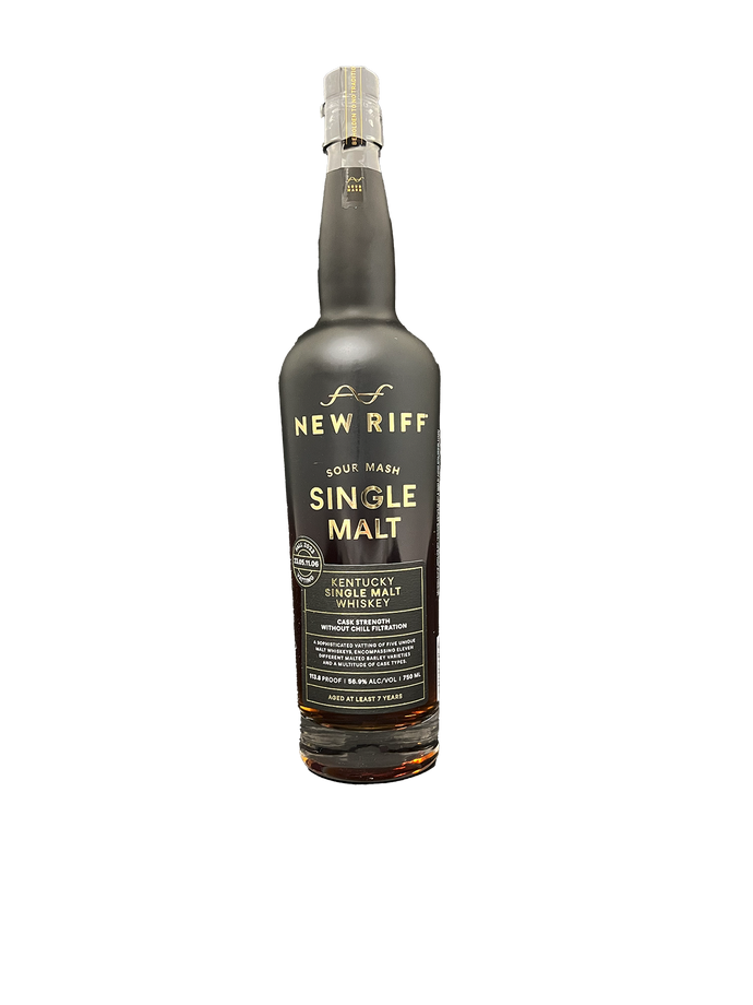 New Riff Cask Strength Single Malt Whiskey 750ML