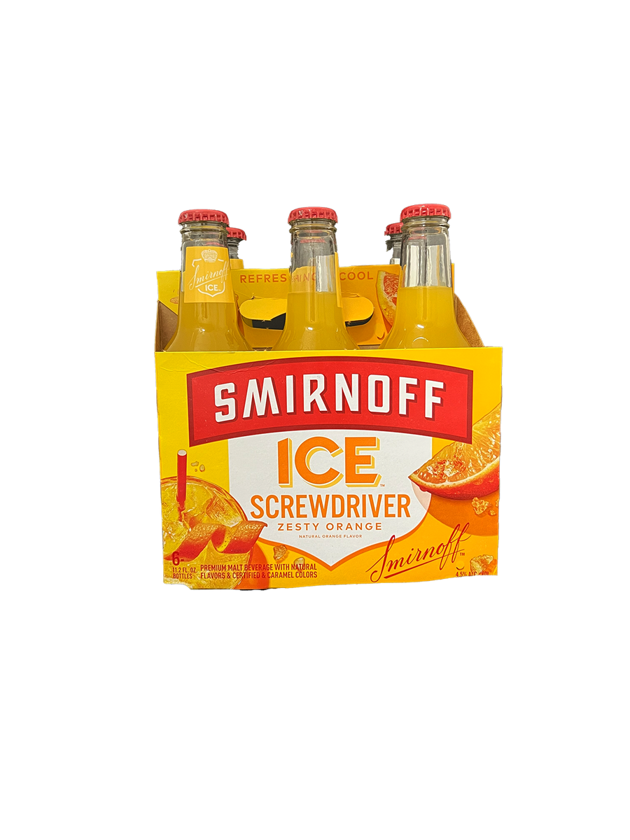 Smirnoff Ice Screwdriver 6 Pack Bottles