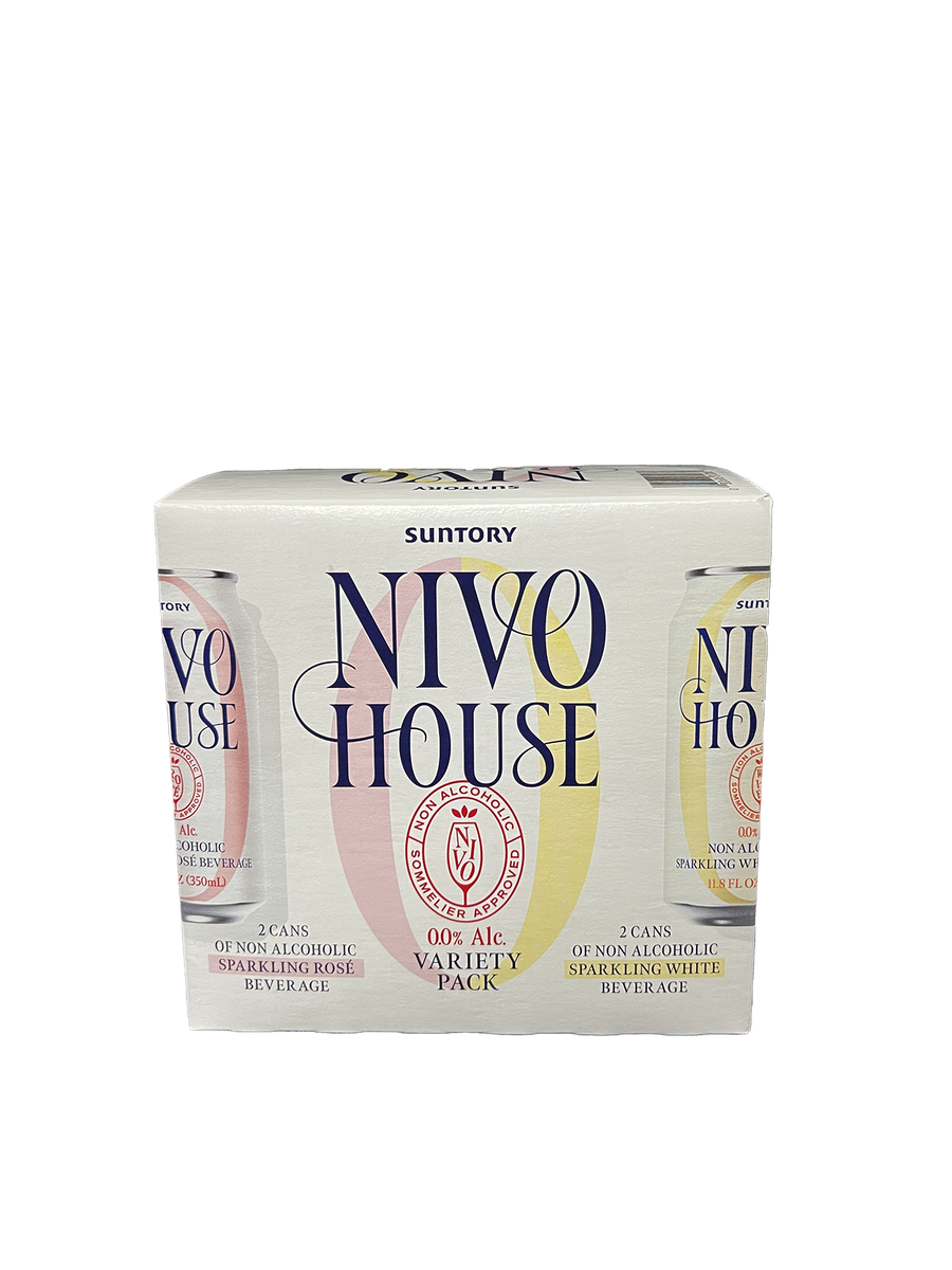 Suntory Nivo House Non Alcoholic Variety 4 Pack Cans