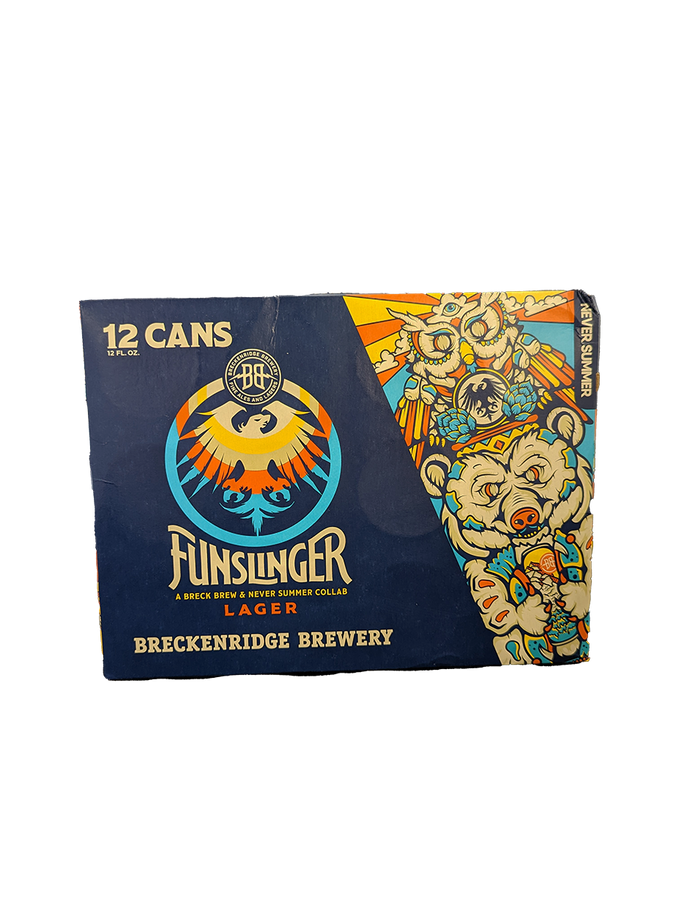 Breckenridge Funslinger Lager 12 Pack Cans