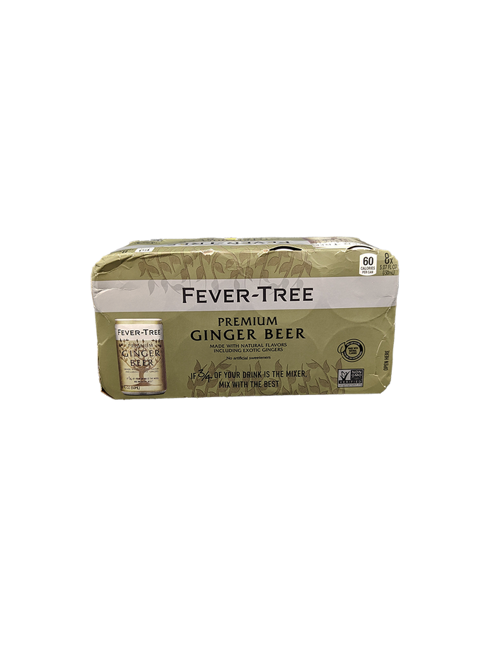Fever Tree Ginger Beer 8 Pack Can