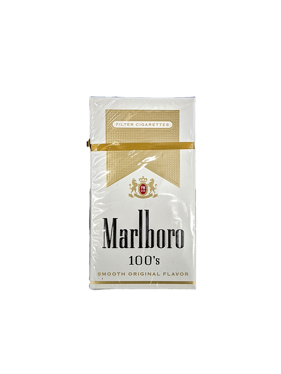 gold marlboro cigarettes Marlboro 100s Gold Box