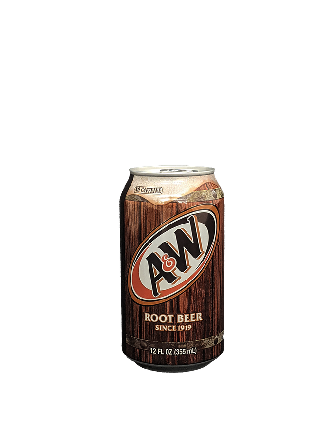 A & W Root Beer 6 Pack Cans