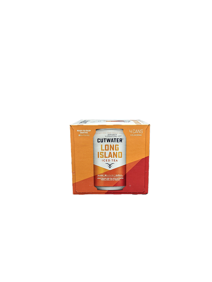 Cutwater Long Island Iced Tea 4 Pack Cans