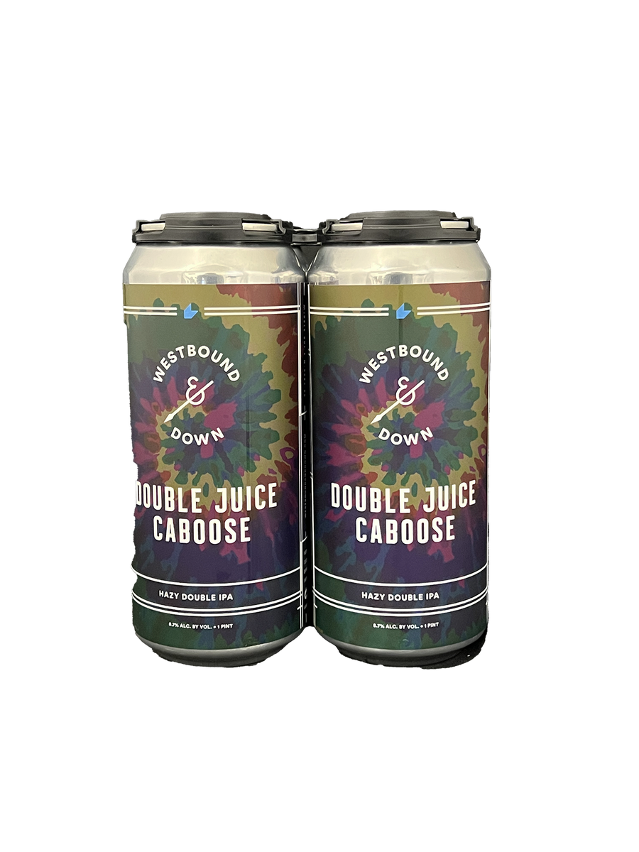 Westbound & Down Double Juice Caboose IPA 4 Pack Cans
