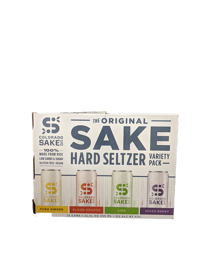 Colorado Sake Co Hard Seltzer Variety 12 Pack