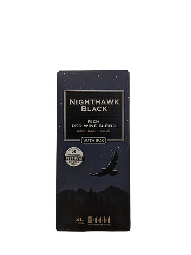 Bota Box Nighthawk Black Rich Red Blend 3L