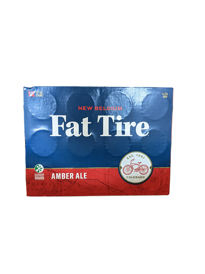New Belgium Fat Tire Amber 12 Pack Cans