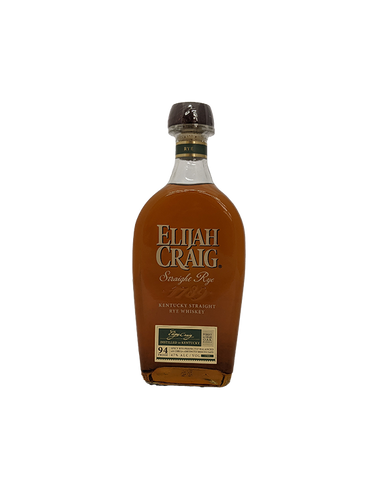 Elijah Craig Rye Whiskey 750ML