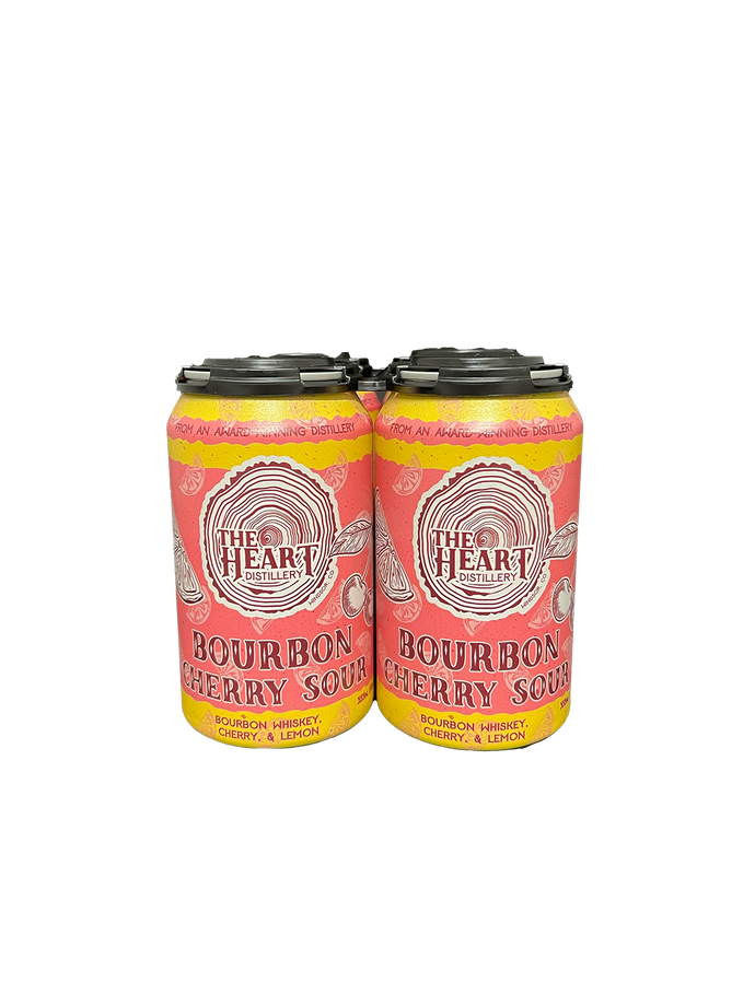 Heart Distillery Bourbon Cherry Sour 4 Pack Cans