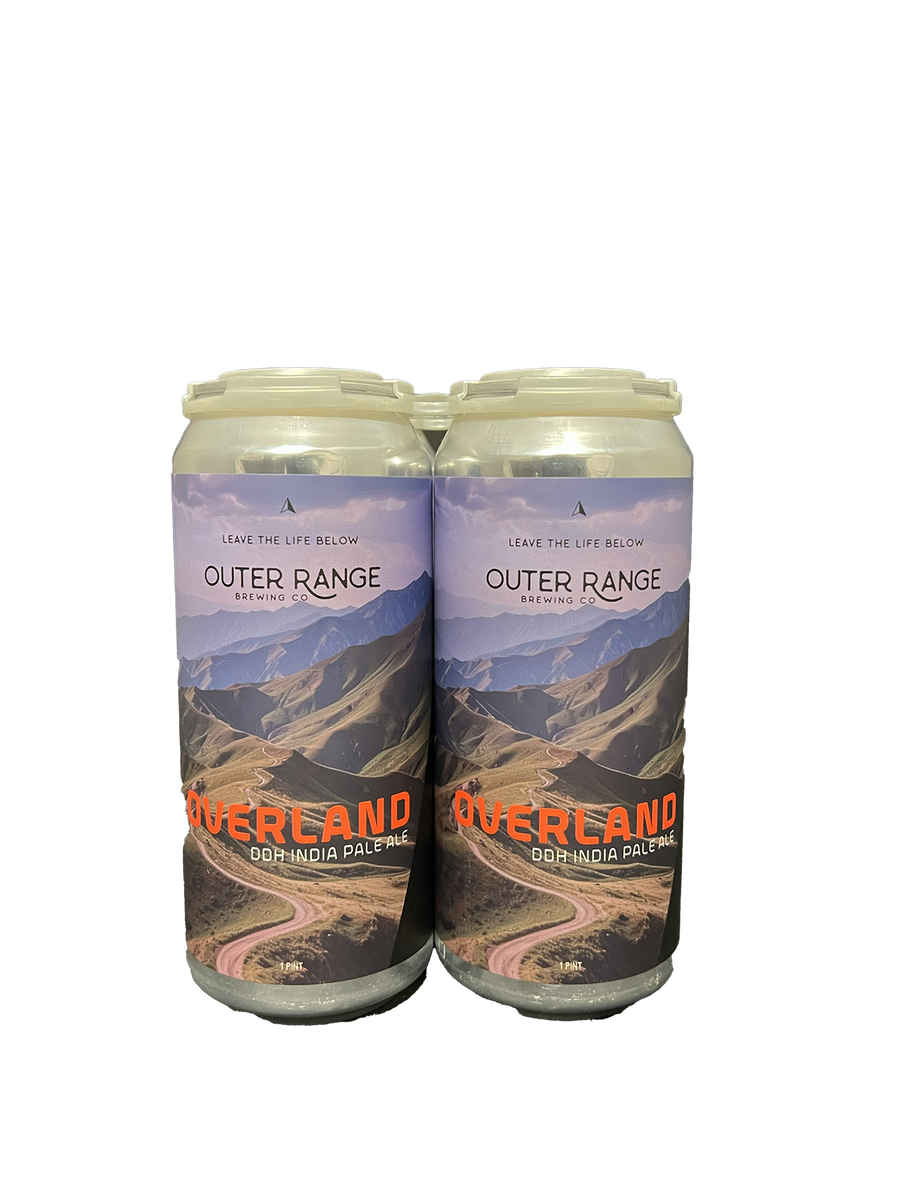Outer Range Overland DDH IPA 4 Pack Cans
