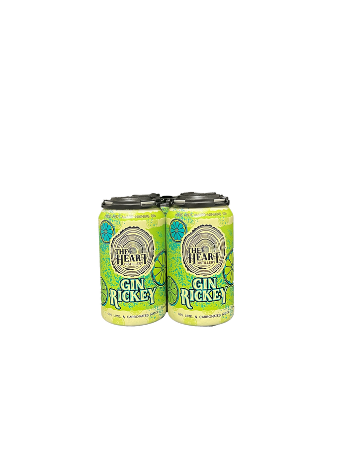 Heart Distillery Gin Rickey 4 Pack Cans