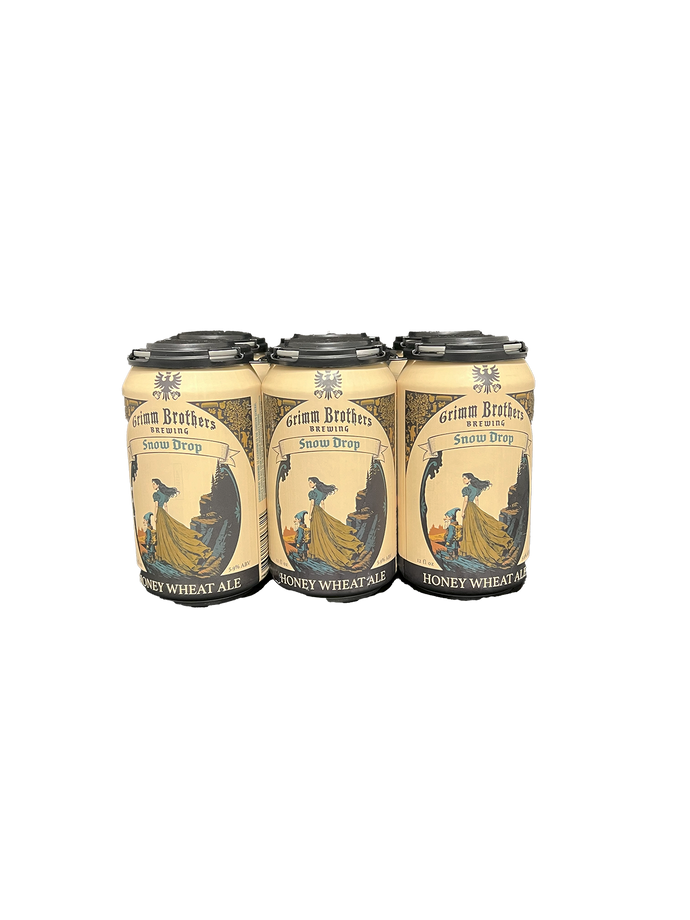 Grimm Brothers Snow Drop Wheat Ale 6 Pack Cans