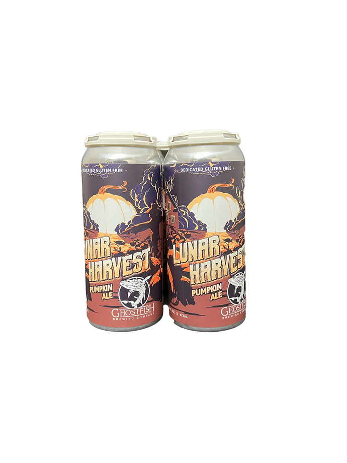 Ghostfish Lunar Harvest Pumpkin Ale 4 Pack Cans