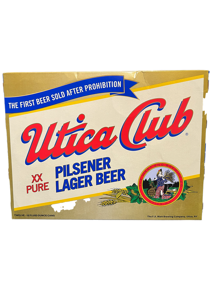 Utica Club Pilsener Lager 12 Pack Cans