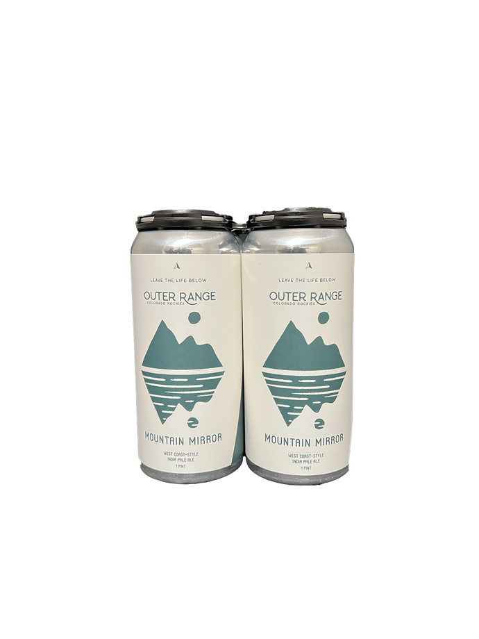 Outer Range Mountain Mirror IPA 4 Pack Cans