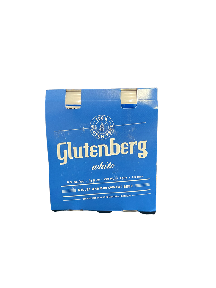 Glutenberg White 4 Pack Cans