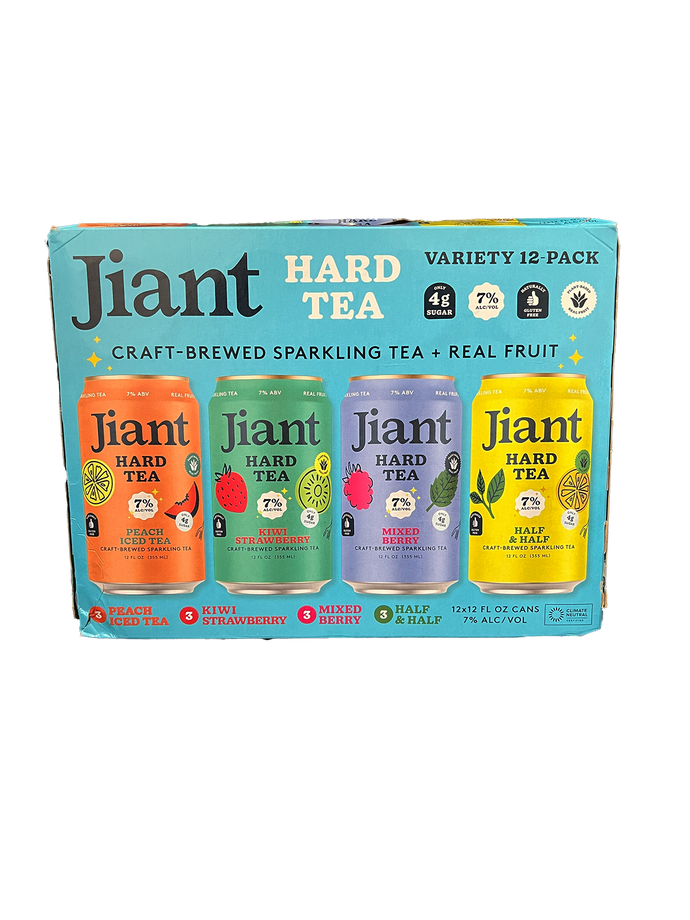 Jiant Hard Tea Variety 12 Pack Cans