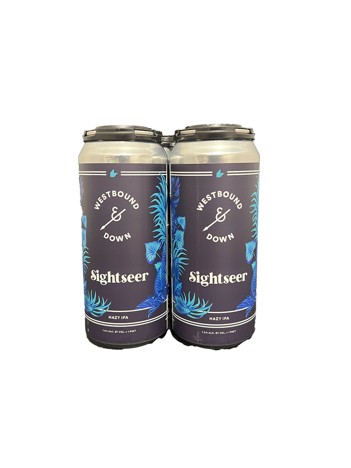 Westbound  & Down Sightseer Hazy IPA 4 Pack Cans