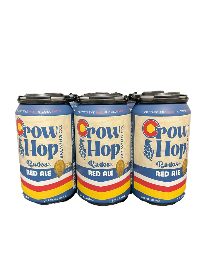 Crow Hop Rados Red Ale 6 Pack Cans