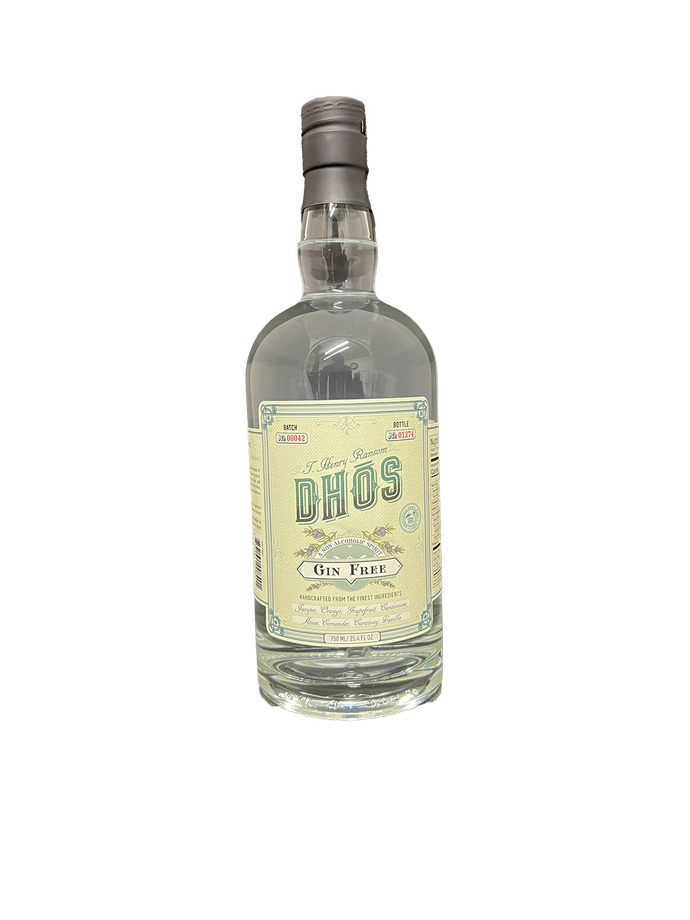 DHOS Gin Free Non Alcoholic 750ML