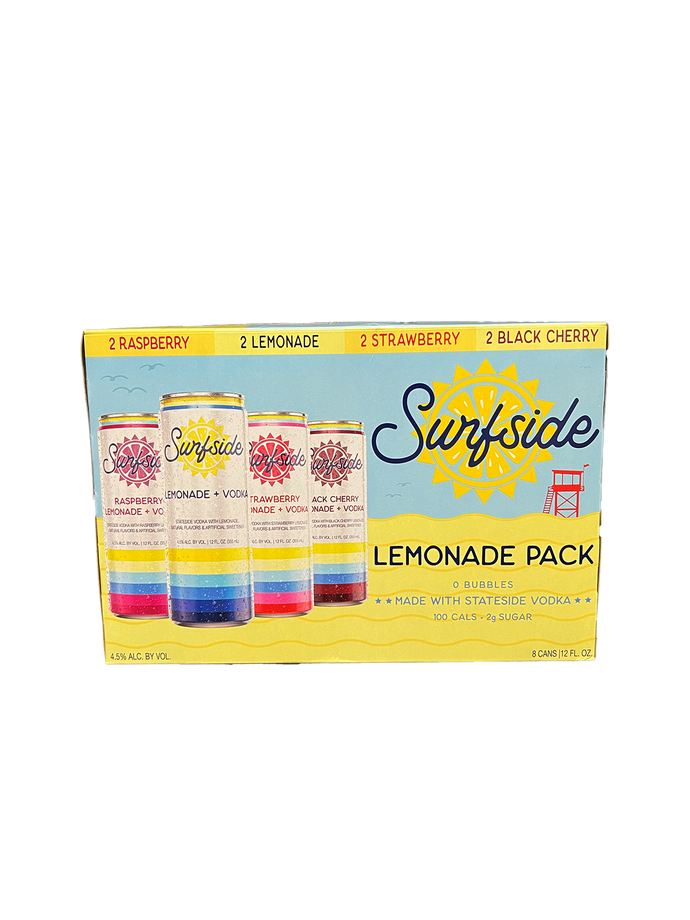 Surfside Lemonade Variety 8 Pack Cans