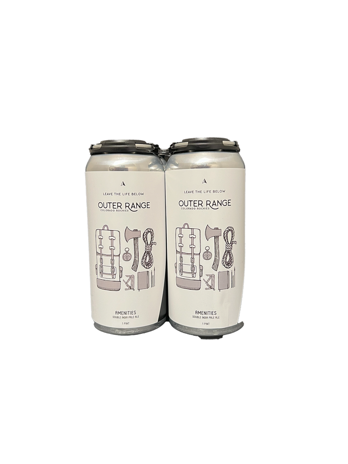 Outer Range Amenities DIPA 4 Pack Cans