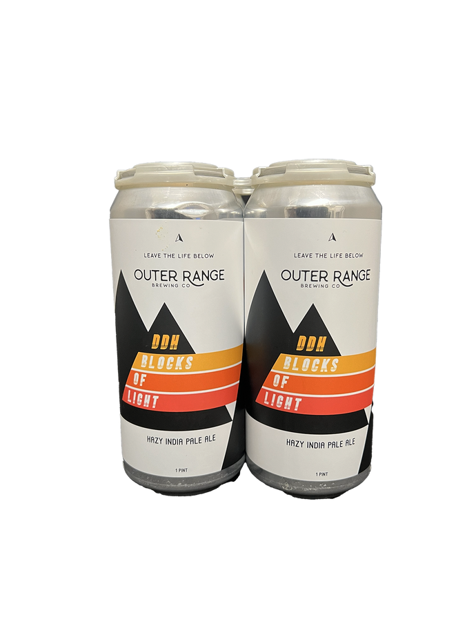 Outer Range DDH Blocks Of Light Hazy IPA 4 Pack