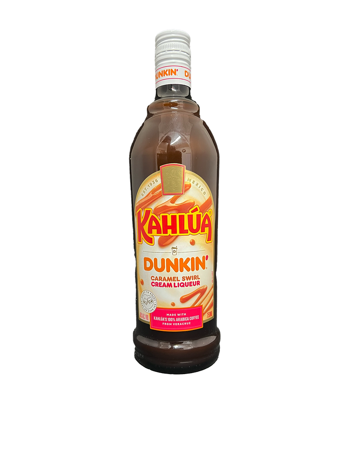 Kahlua Dunkin' Caramel Swirl Cream Liqueur 750ML