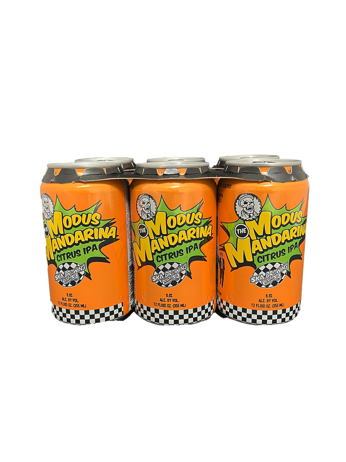 Ska Brewing Modus Mandarina Citrus IPA 6 Pack Cans