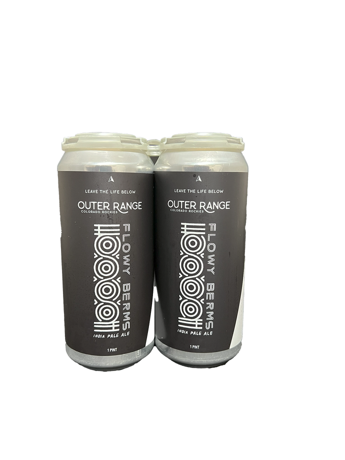 Outer Range Flowy Berms IPA 4 Pack Cans