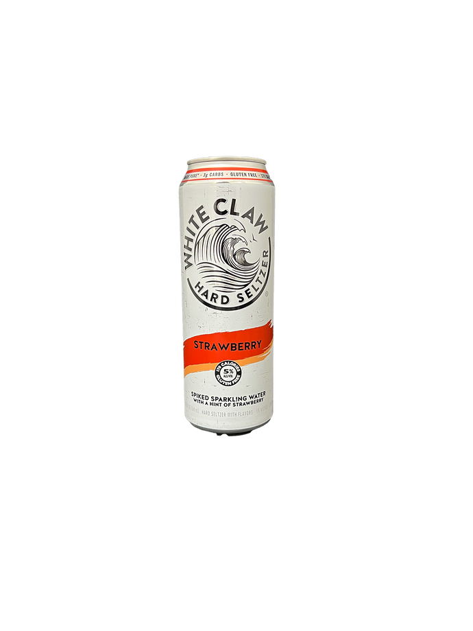 White Claw Strawberry Seltzer 19.2 oz