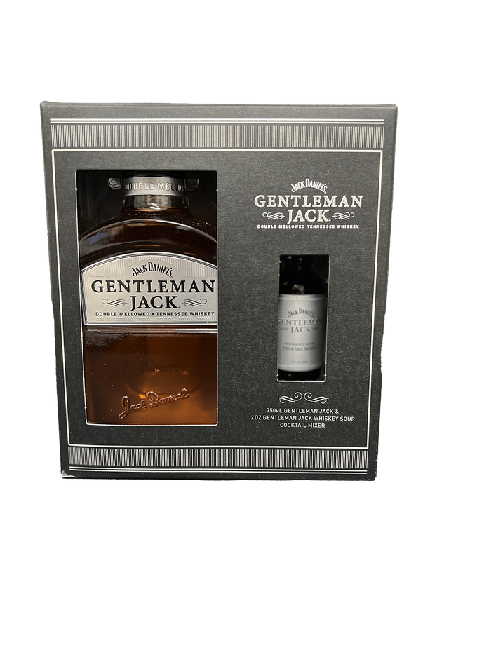Jack Daniels Gentleman Jack Whiskey Gift Set 750ML