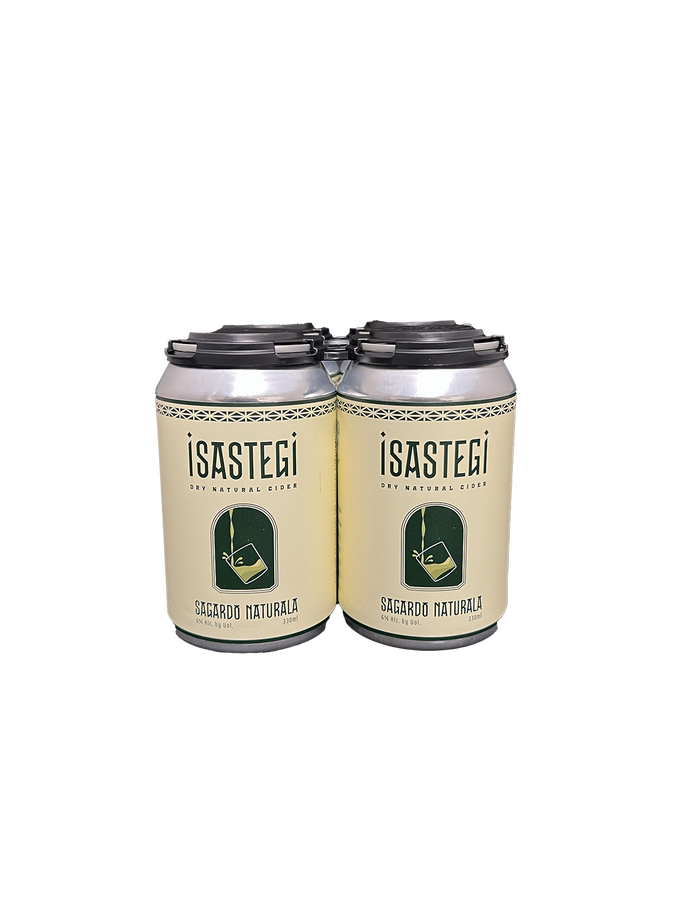 Isastegi Sagardo Naturala Dry Cider 4 Pack Cans