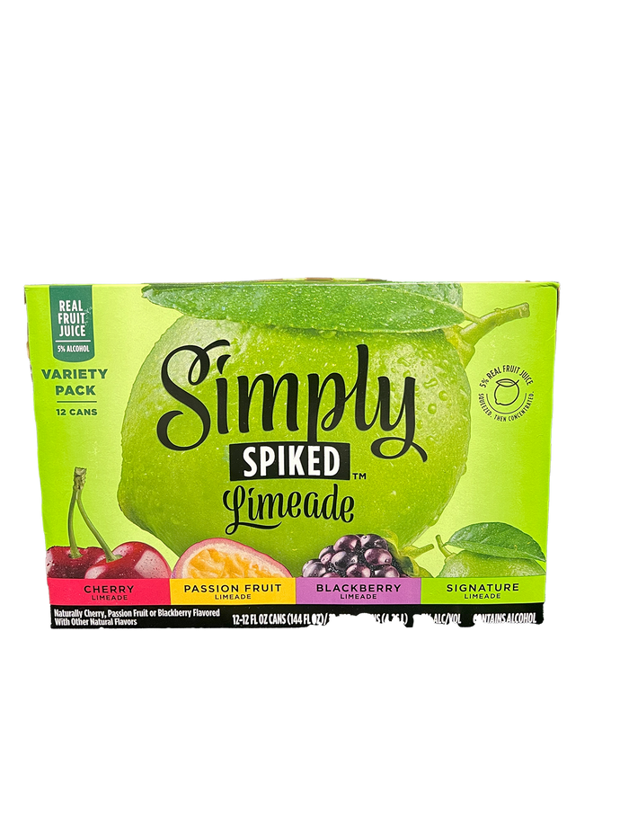 Simply Spiked Limeade Variety 12 Pack Cans