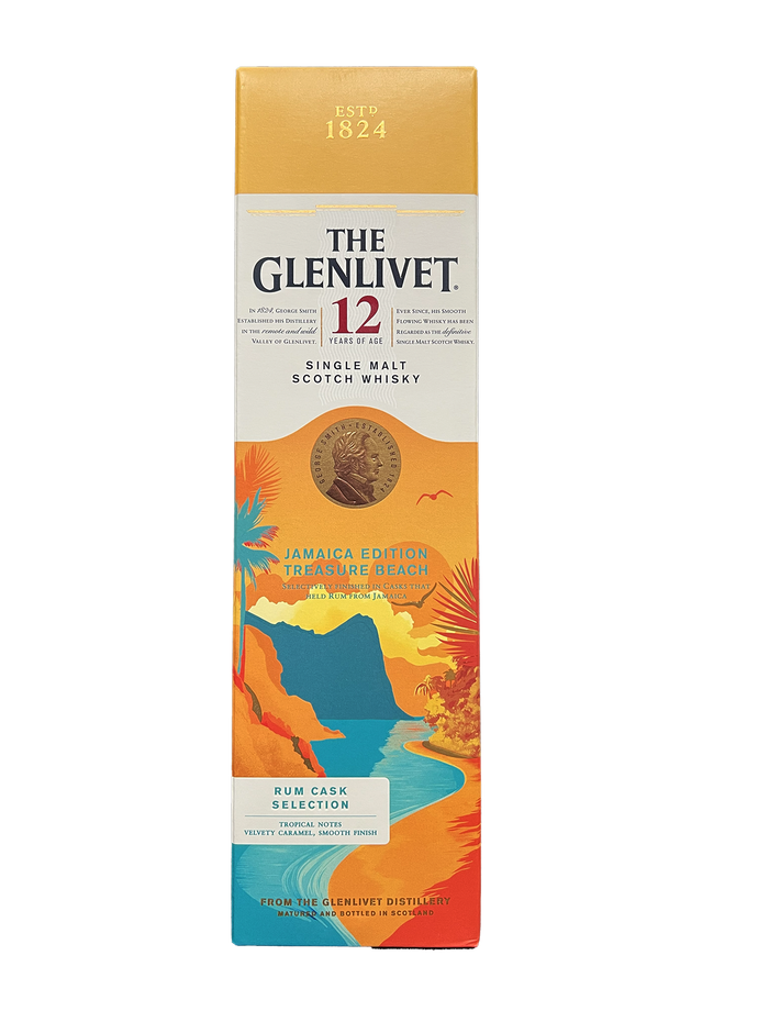 Glenlivet 12 Year Jamaica Edition Rum Cask Selection 750ML