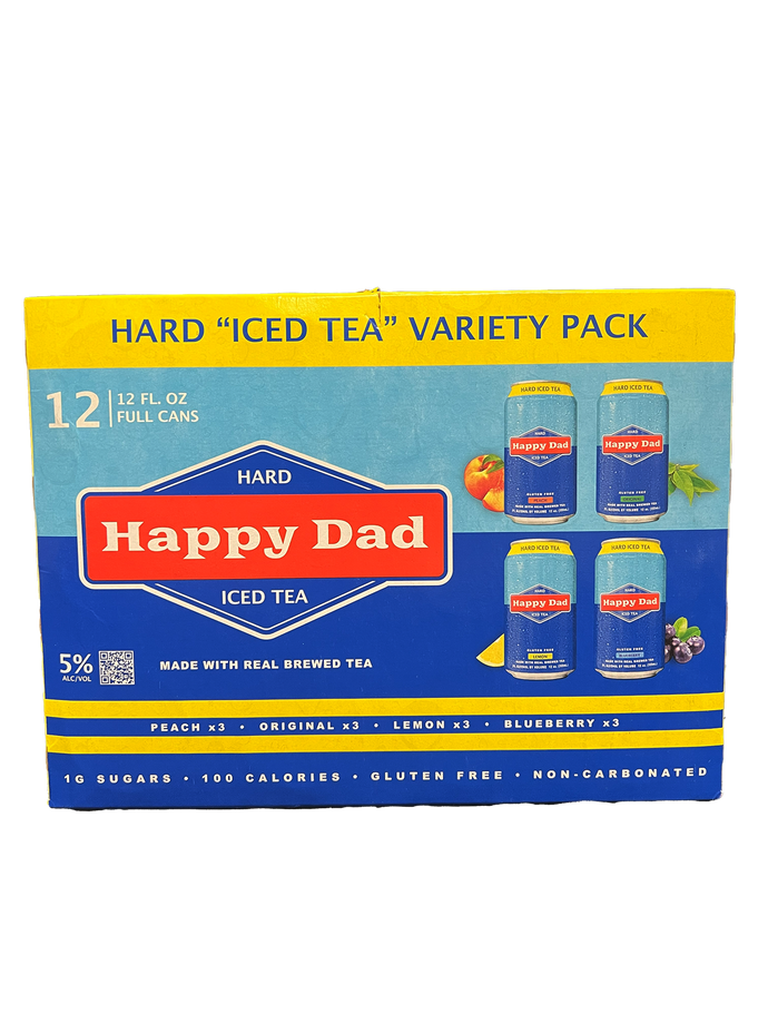 Happy Dad Hard Iced Tea Variety 12 Pack Cans