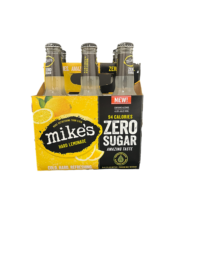 Mikes Hard Lemonade Zero Sugar 6 Pack Bottles