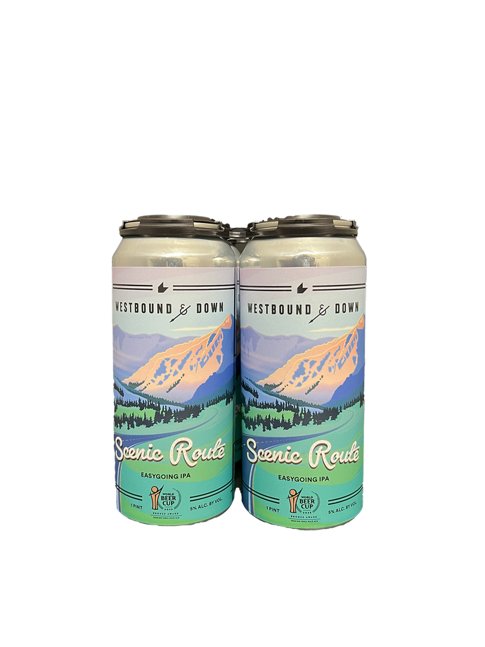 Westbound & Down Scenic Route IPA 4 Pack Cans